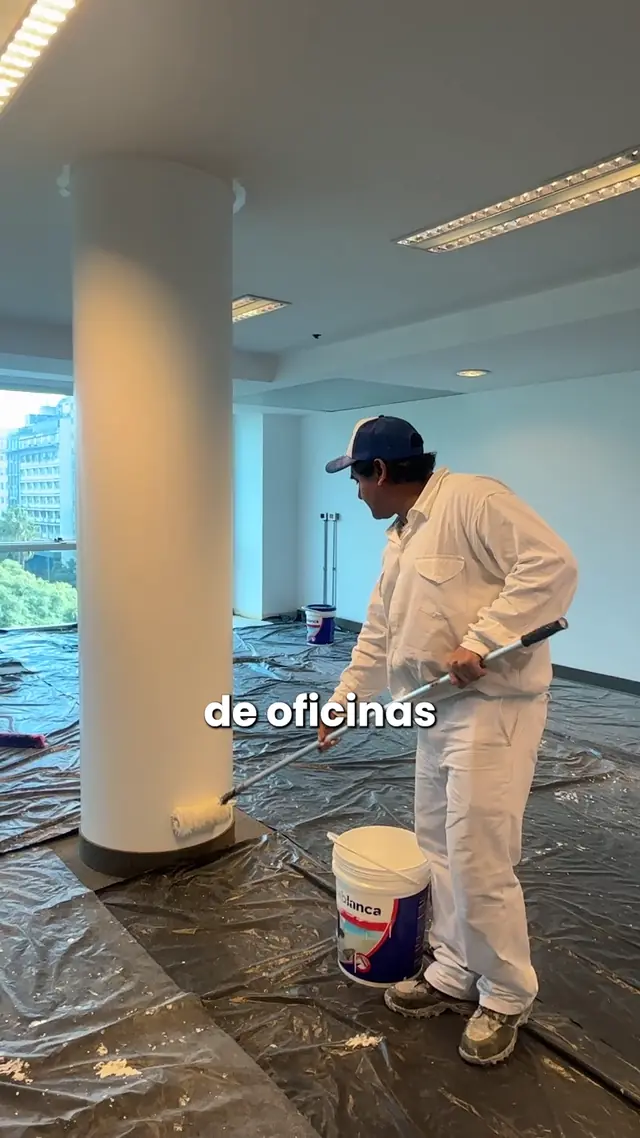Torre de oficinas · 12.000 m² — obra de Pintura Express